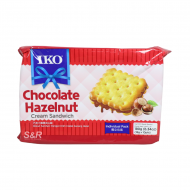 Iko Chocolate Hazelnut Cream Sandwich 180g 